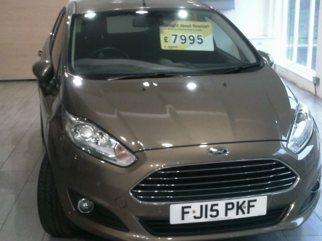 2015 (15) Ford Fiesta 1.0T EcoBoost Titanium Hatchback 5dr Petrol Powershift Euro 5 (100 ps)
